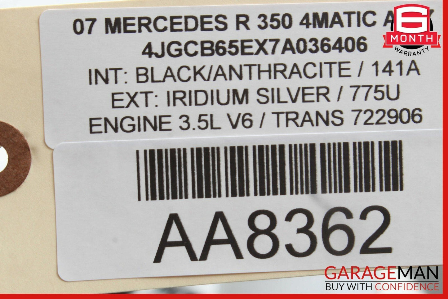 06-11 Mercedes W251 R350 CLS550 E550 TPMS Tire Pressure Control 1645400762 OEM