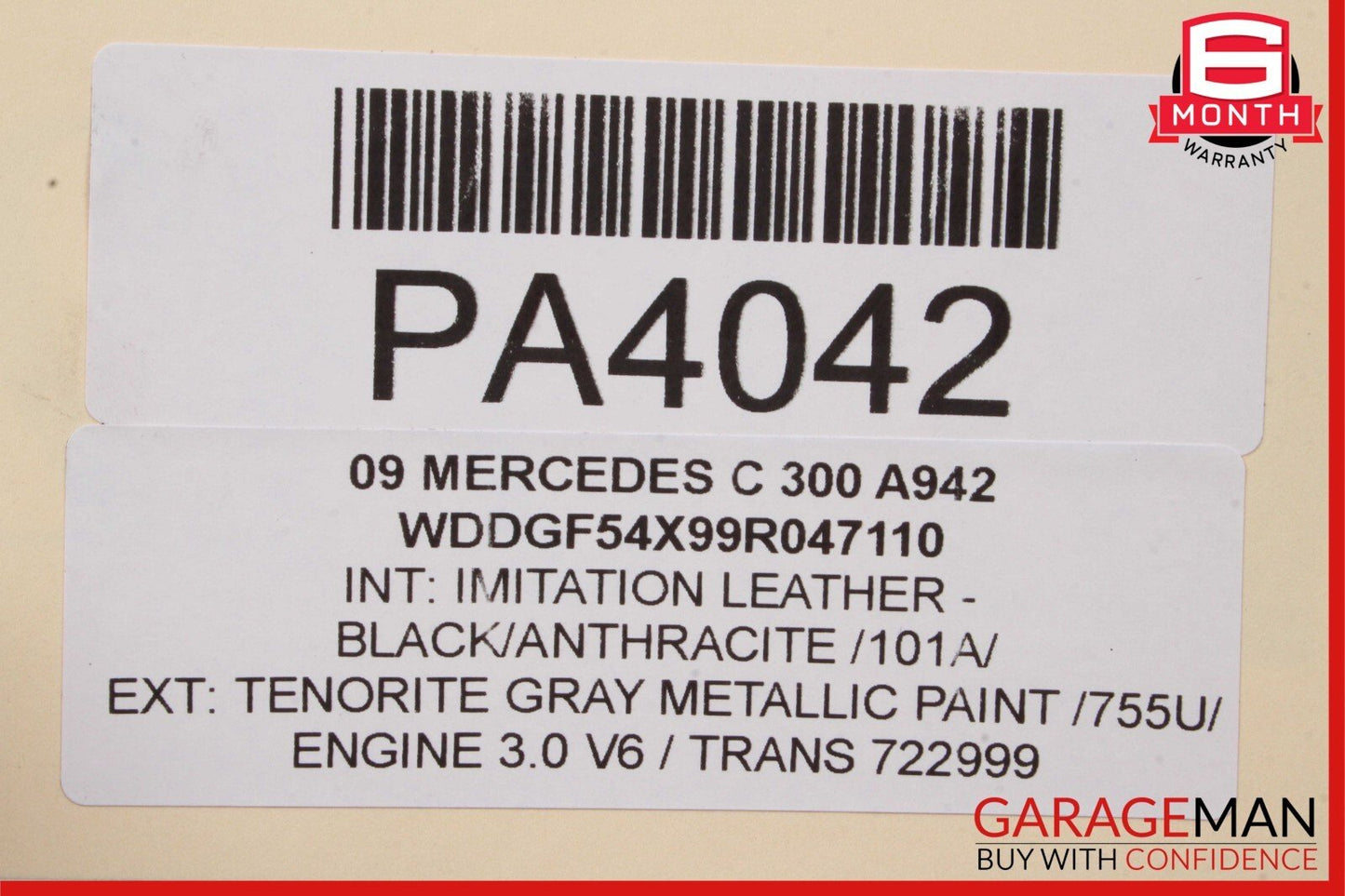 08-17 Mercedes C300 E350 E400 GLK350 AC Air A/C Condenser Cooler 2045000254 OEM