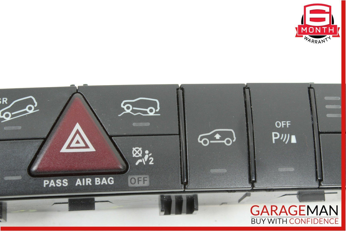 06-12 Mercedes X164 GL450 GL550 ML550 Hazard Control Switch Panel 1648709210 OEM