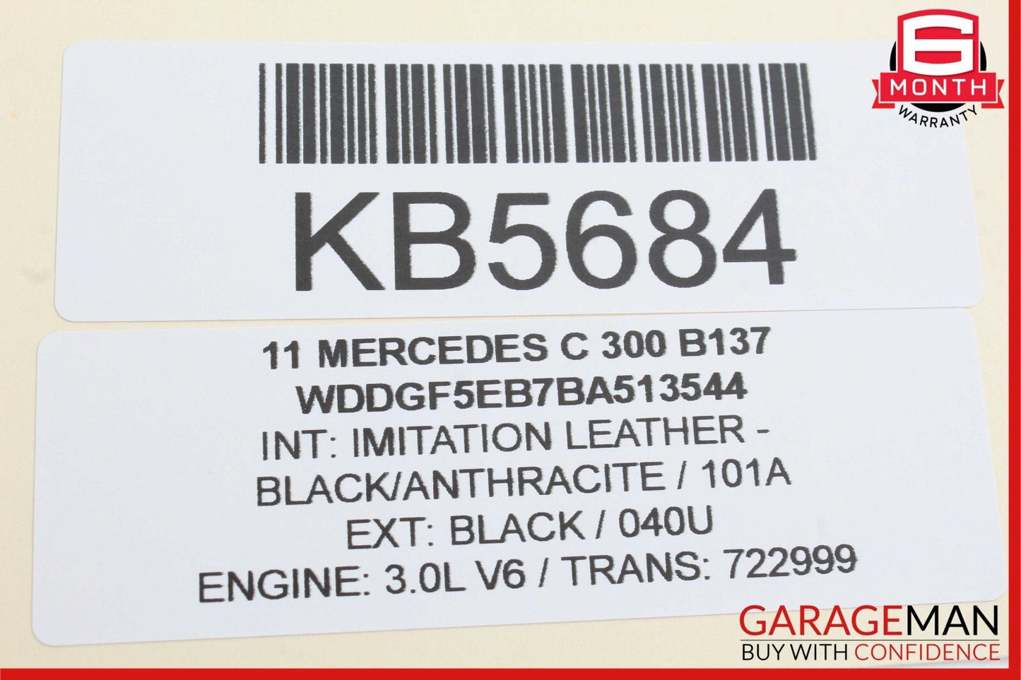 08-11 Mercedes W204 C300 C250 Front Left Driver Side Exterior Door Handle Black