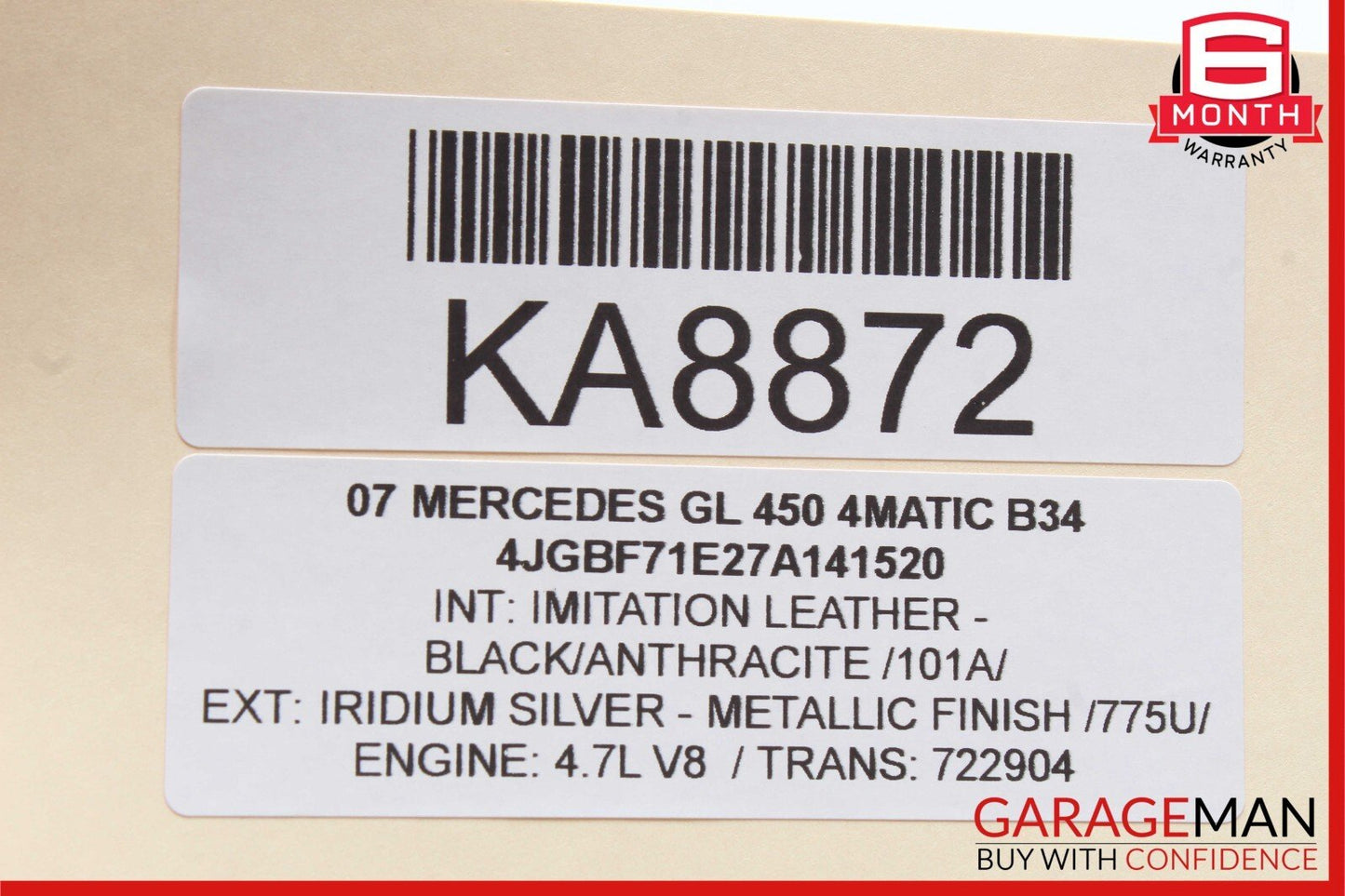 06-12 Mercedes GL450 GL550 R350 ML63 AMG DVD Player Video Splitter
