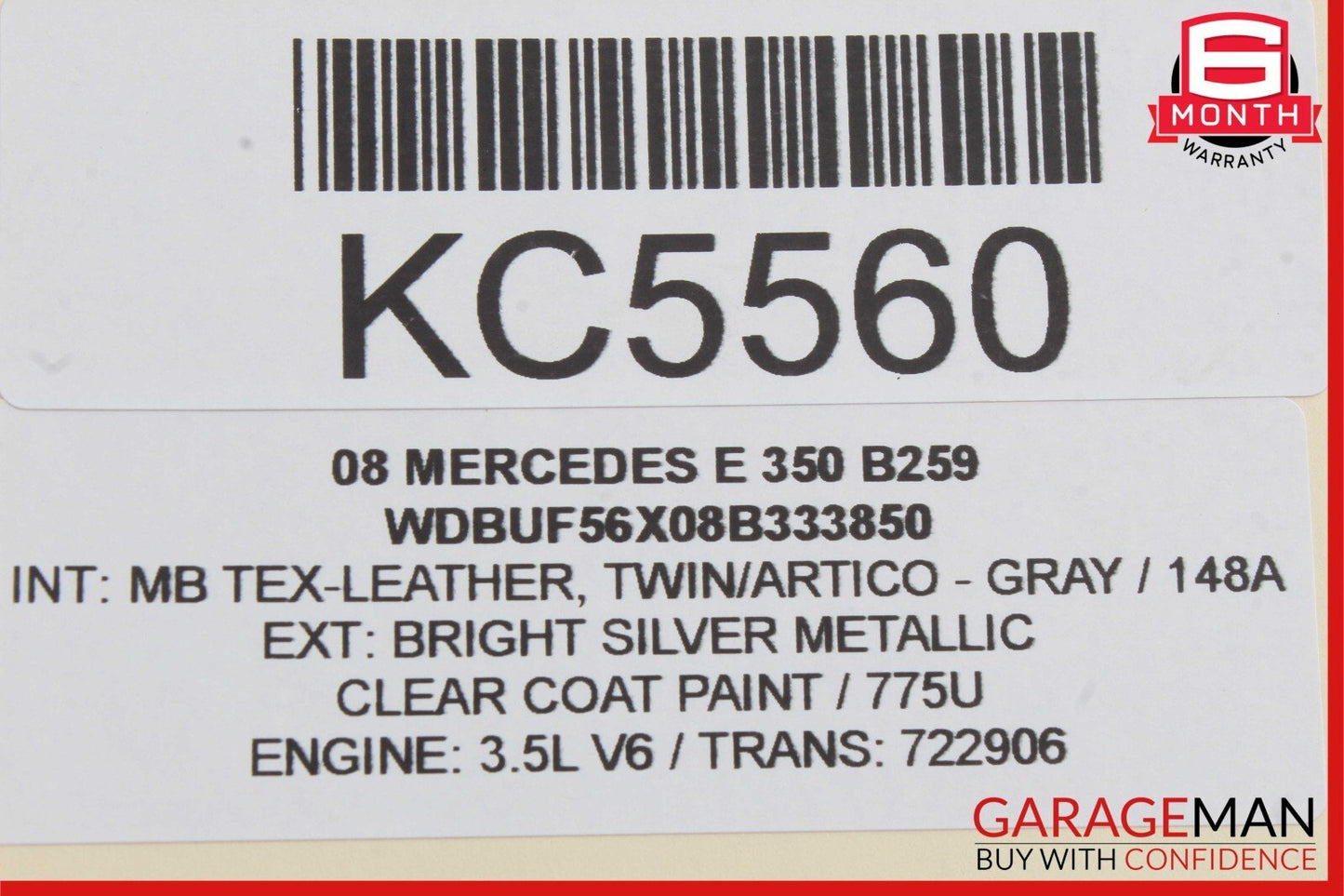 07-09 Mercedes W211 E350 E500 Front Right & Left Side Door Audio Sound Speakers