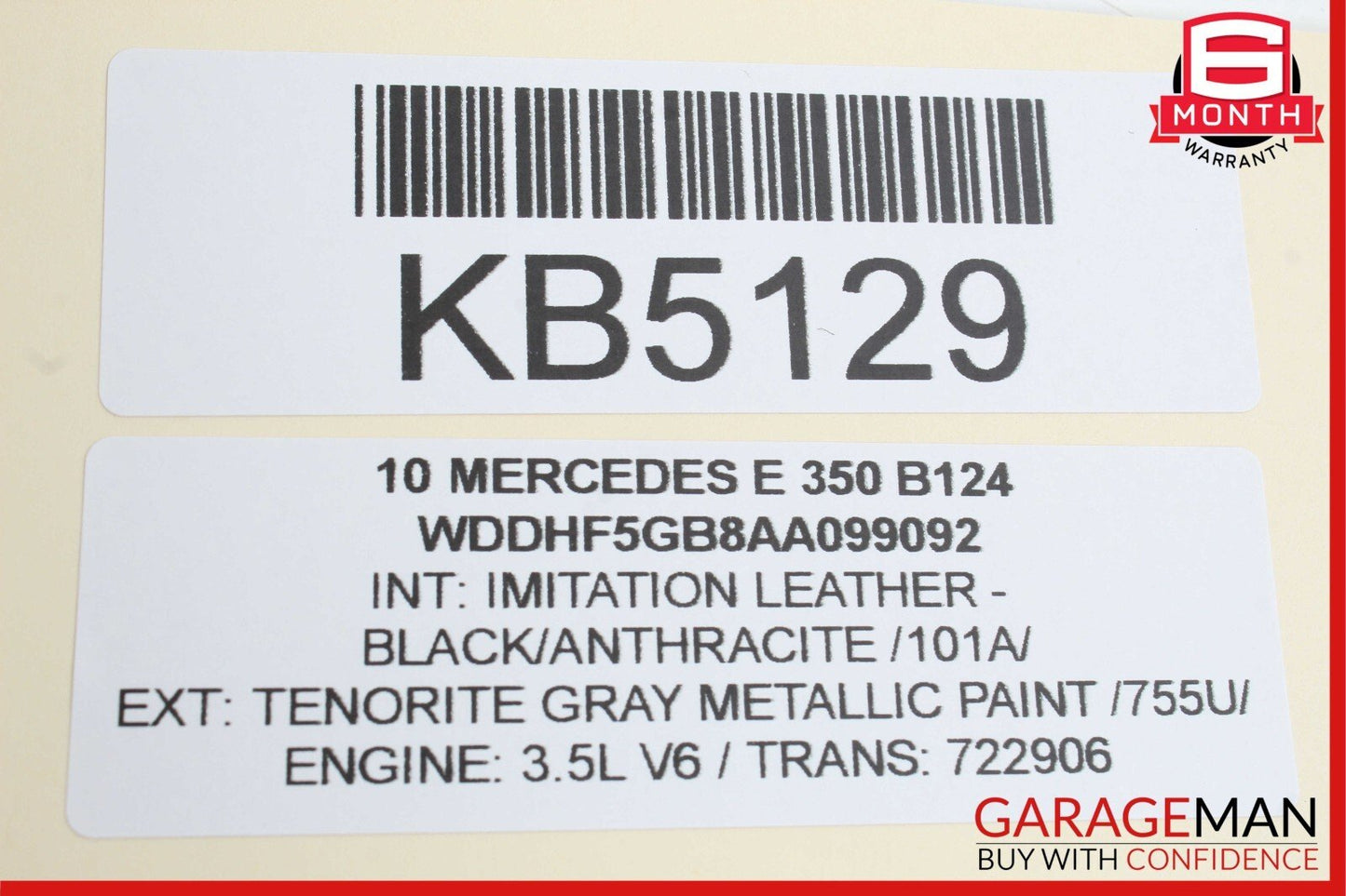 10-11 Mercedes W212 E350 E250 E63 AMG Rear Fuse Relay Box SAM Module Assembly