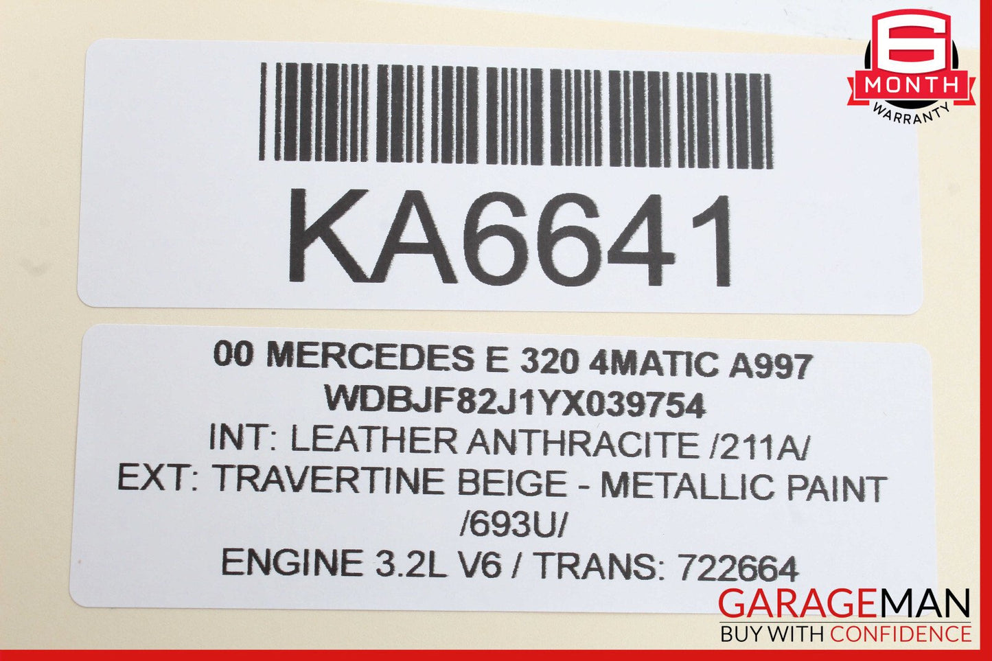 98-02 Mercedes W210 E320 CLK320 Steering Column Turn Light Control Switch OEM