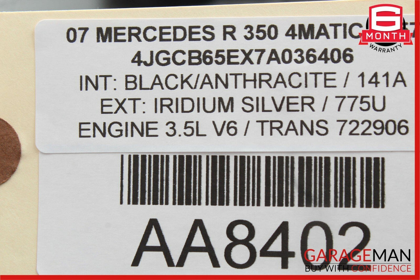 06-12 Mercedes W251 R250 SL500 Telephone Phone Bluetooth Voice Control Module