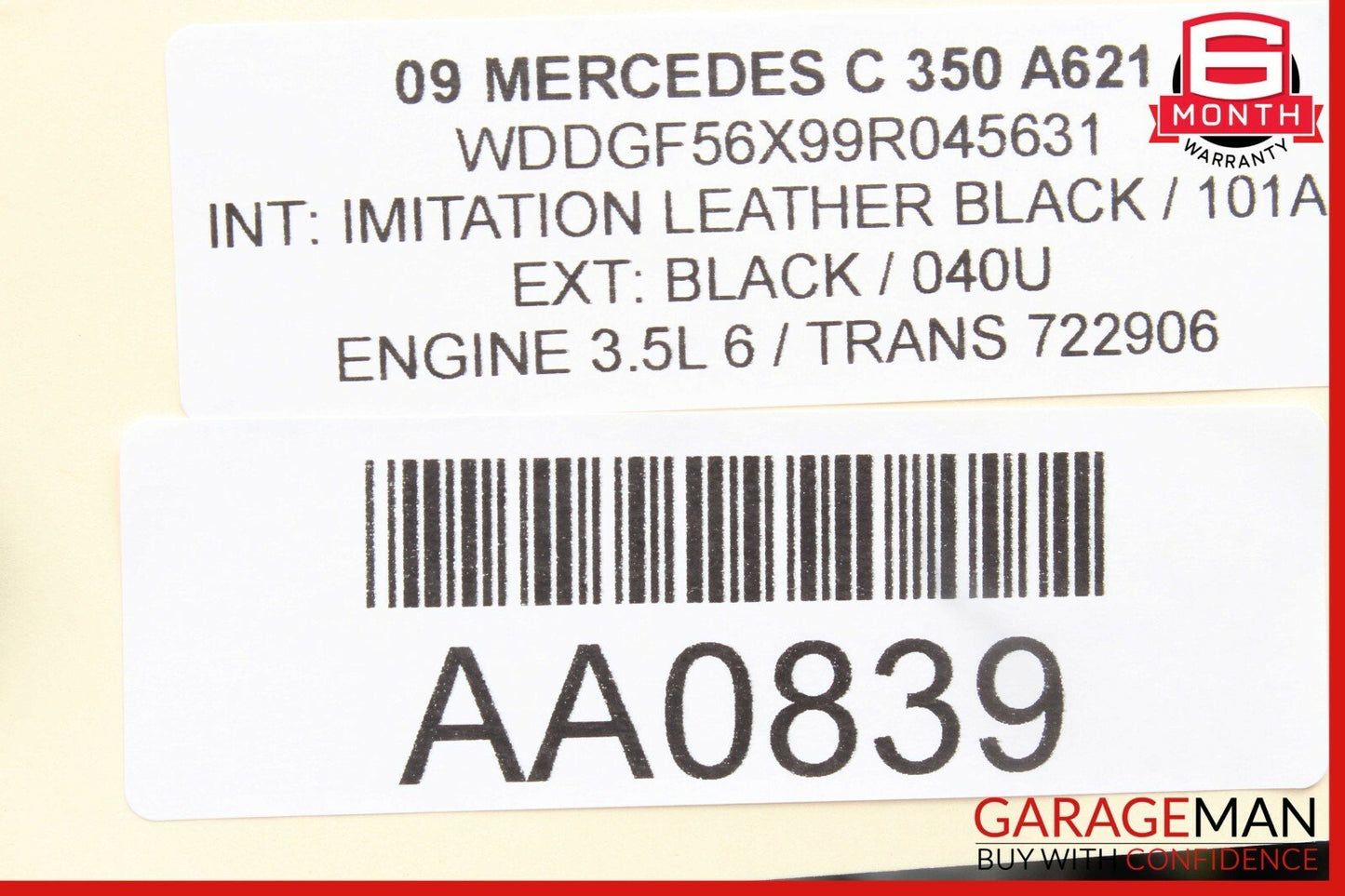 08-14 Mercedes W204 C300 C350 Front Right Side Seat Adjustment Control Switch
