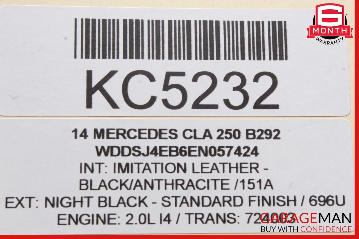 10-17 Mercedes W117 CLA25 E350 SLK250 Sirius Satellite Radio Receiver Module OEM
