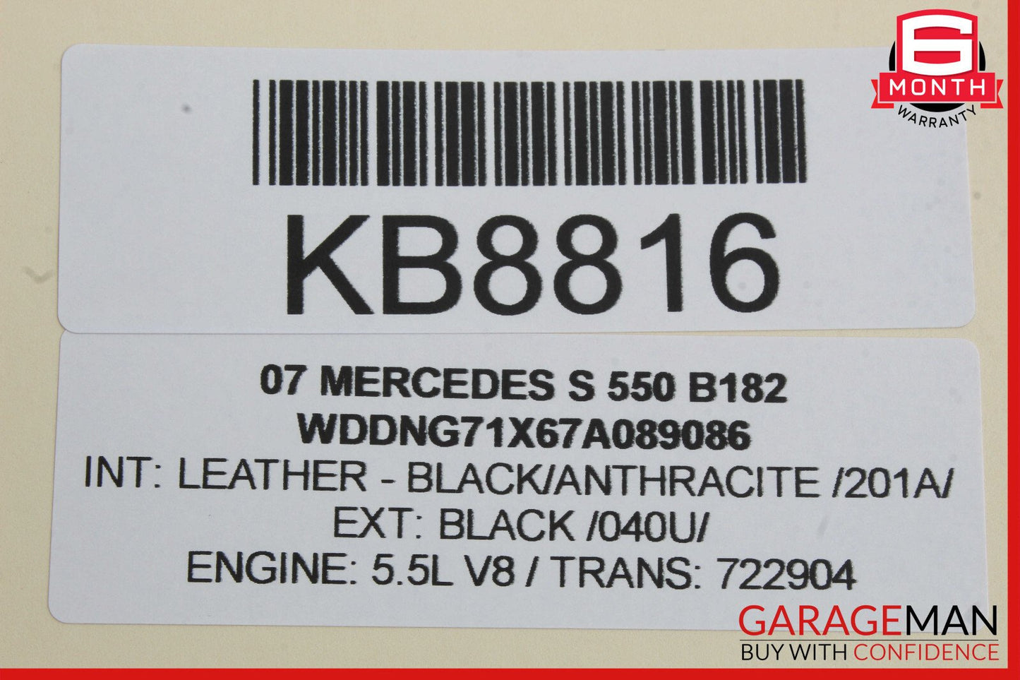 07-13 Mercedes W221 S550 Front Right Door Lock Latch Actuator Keyless Go OEM