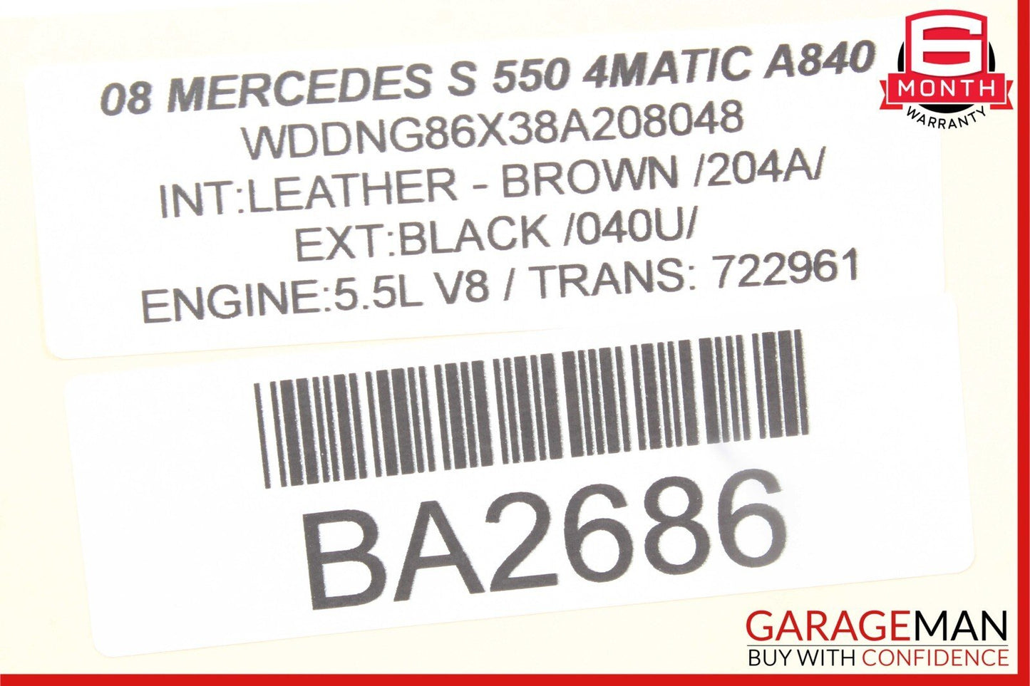 07-14 Mercedes W221 S550 Front Left Side Seat Control Memory Controller Switch