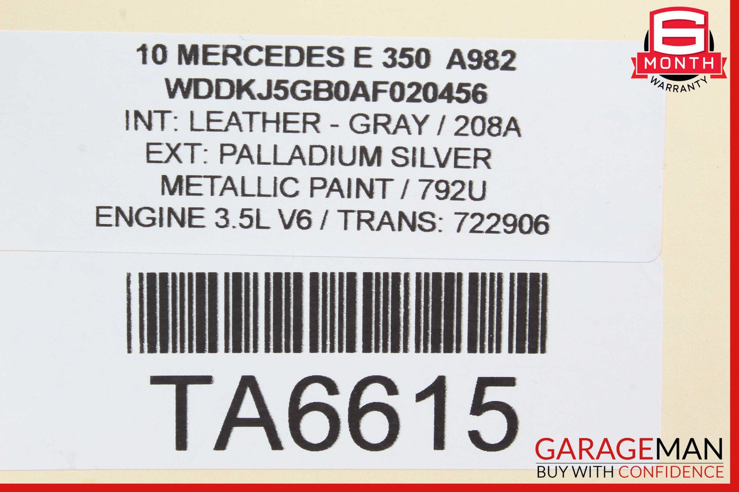 10-17 Mercedes W207 E350 E400 E550 Coupe Right Seat Belt Feeder Motor OEM