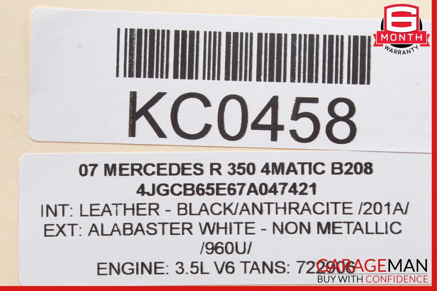 06-13 Mercedes W251 R350 GL450 Front Left Side Door Control Module Unit OEM