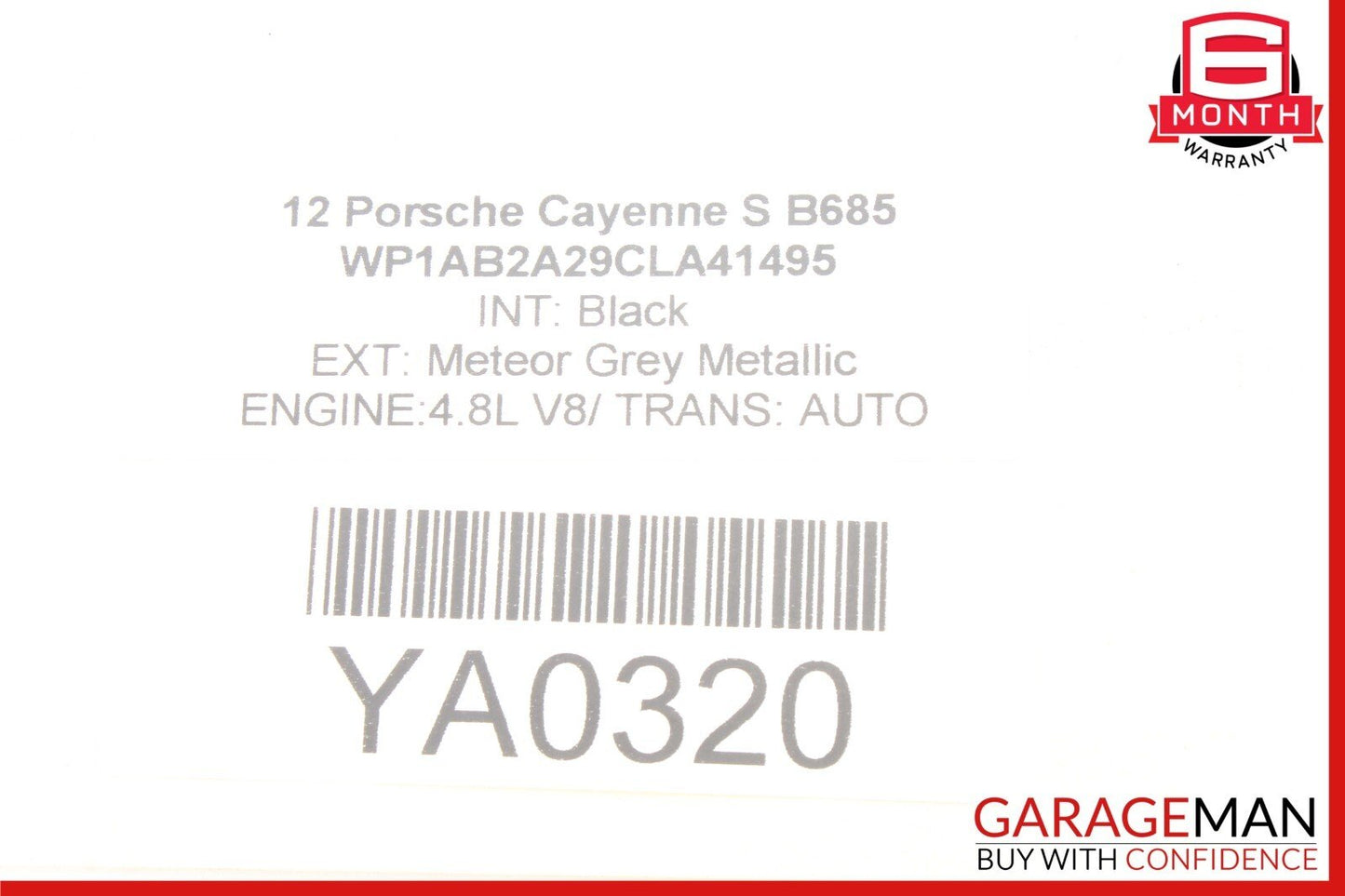 11-18 Porsche Cayenne 958 S Rear Right / Left Tie Rod Control Arm OEM