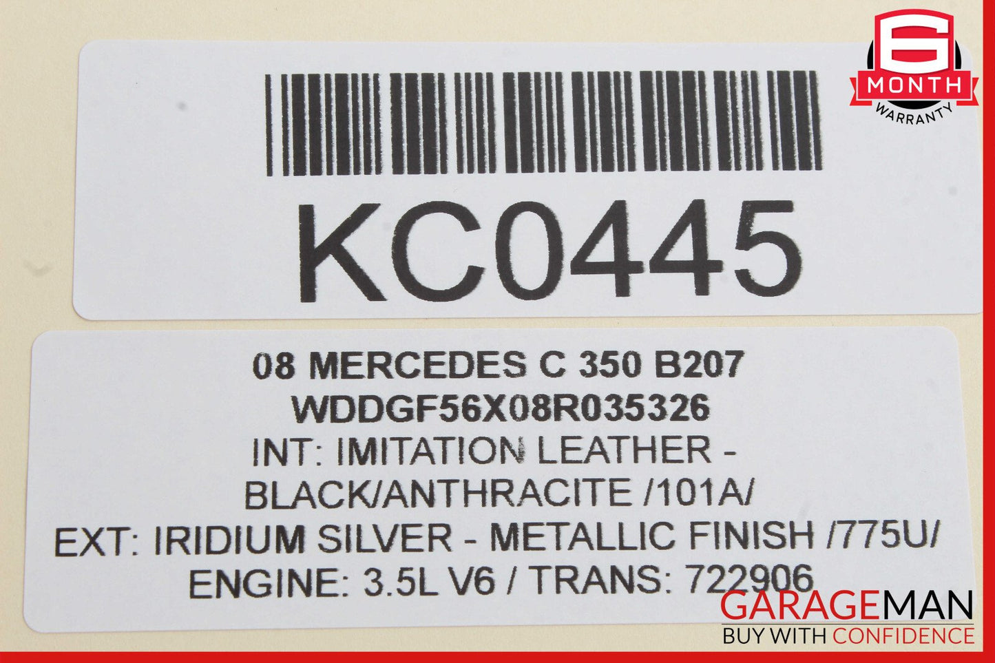 08-17 Mercedes W204 C350 CLS550 E550 Trunk Lid Latch Lock Actuator OEM