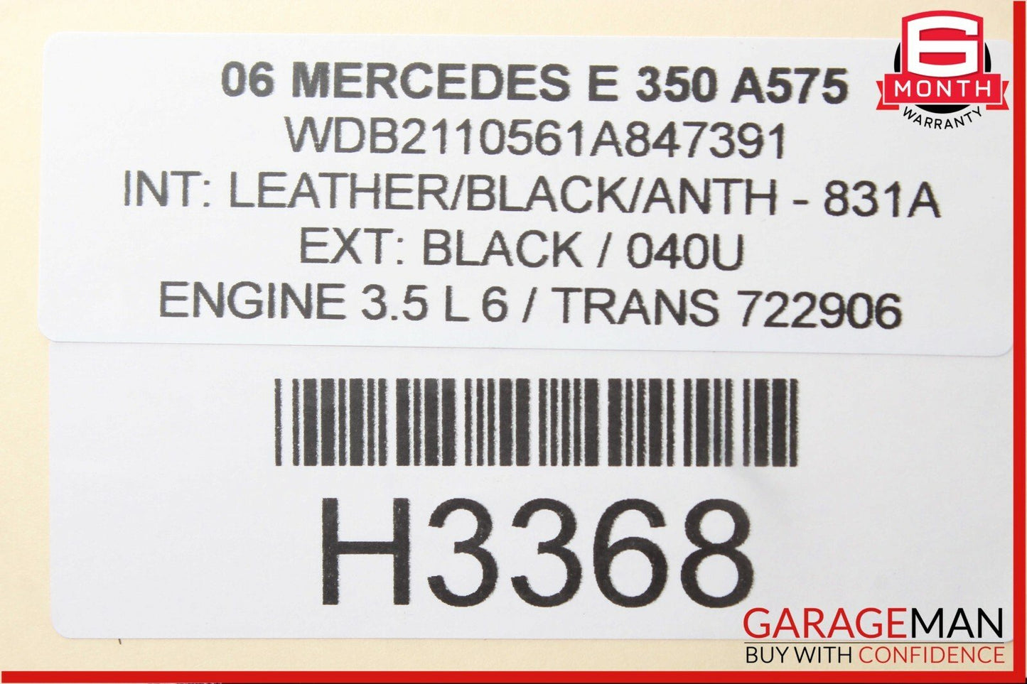 03-11 Mercedes E350 CLS550 GL550 Front Left Side Under Seat Control Module OEM
