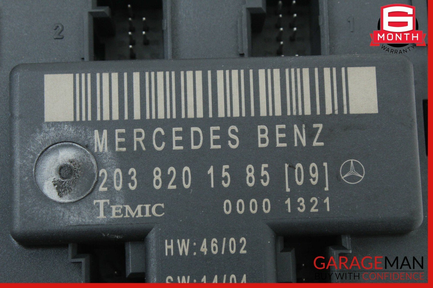 01-07 Mercedes W203 C280 Front Left Side Door Controller Module 2038201585