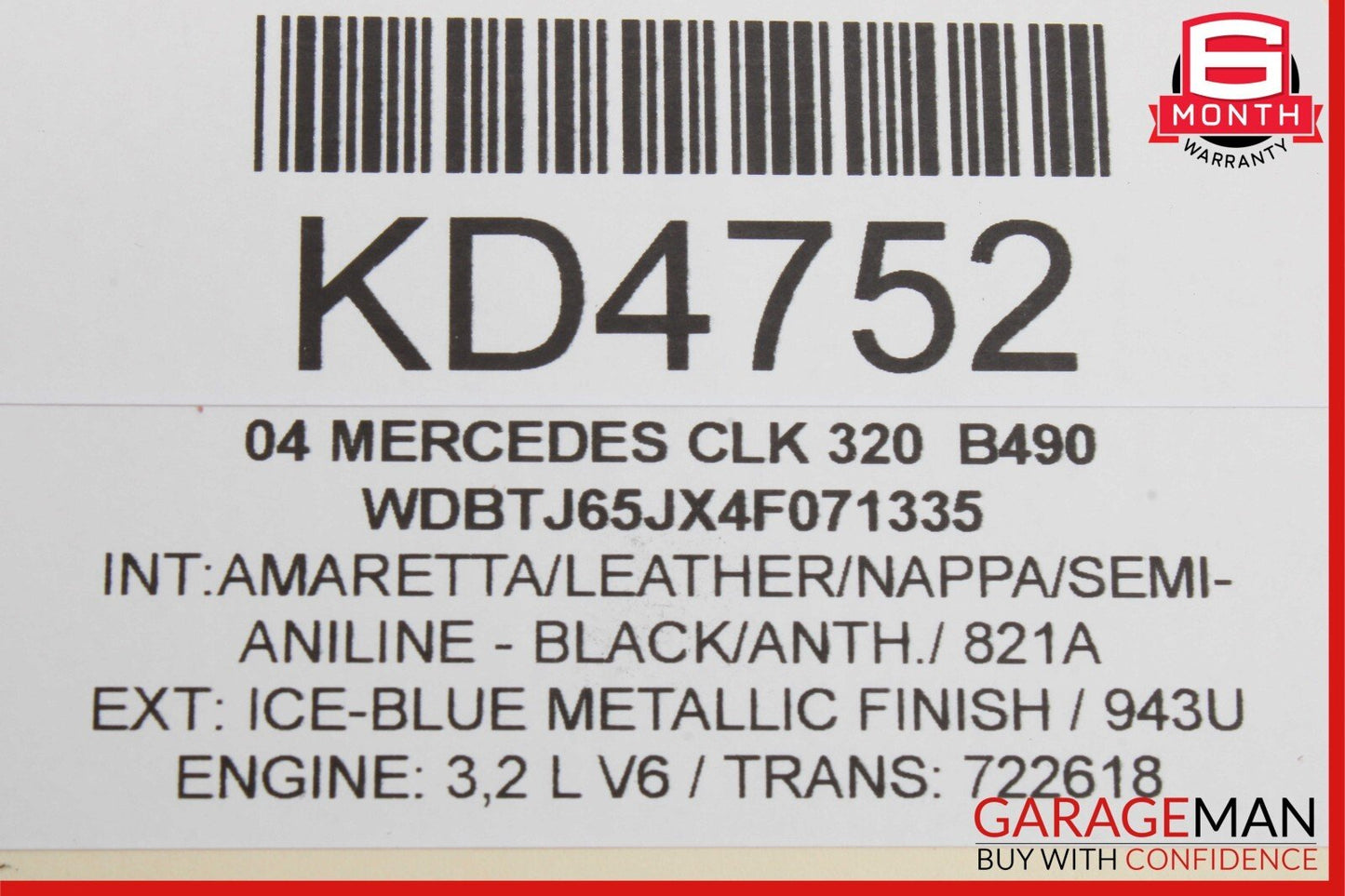 03-09 Mercedes W209 CLK320 Rear Left & Right Side Door Sound Speaker Set of 2