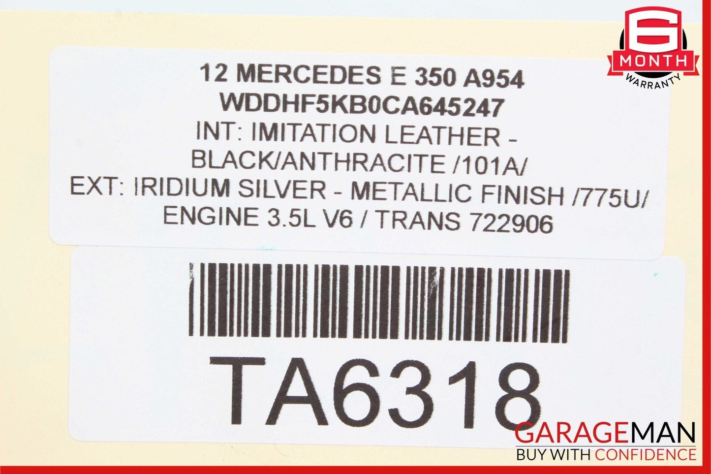 08-17 Mercedes W212 E350 C300 CLS550 SLK350 Trunk Lid Latch Lock Actuator OEM
