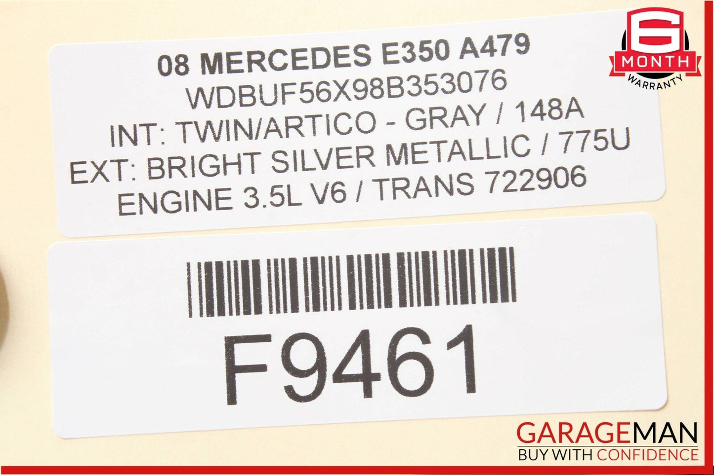03-11 Mercedes W211 E350 E63 AMG Seat Control Module Front Left 2118704085 OEM