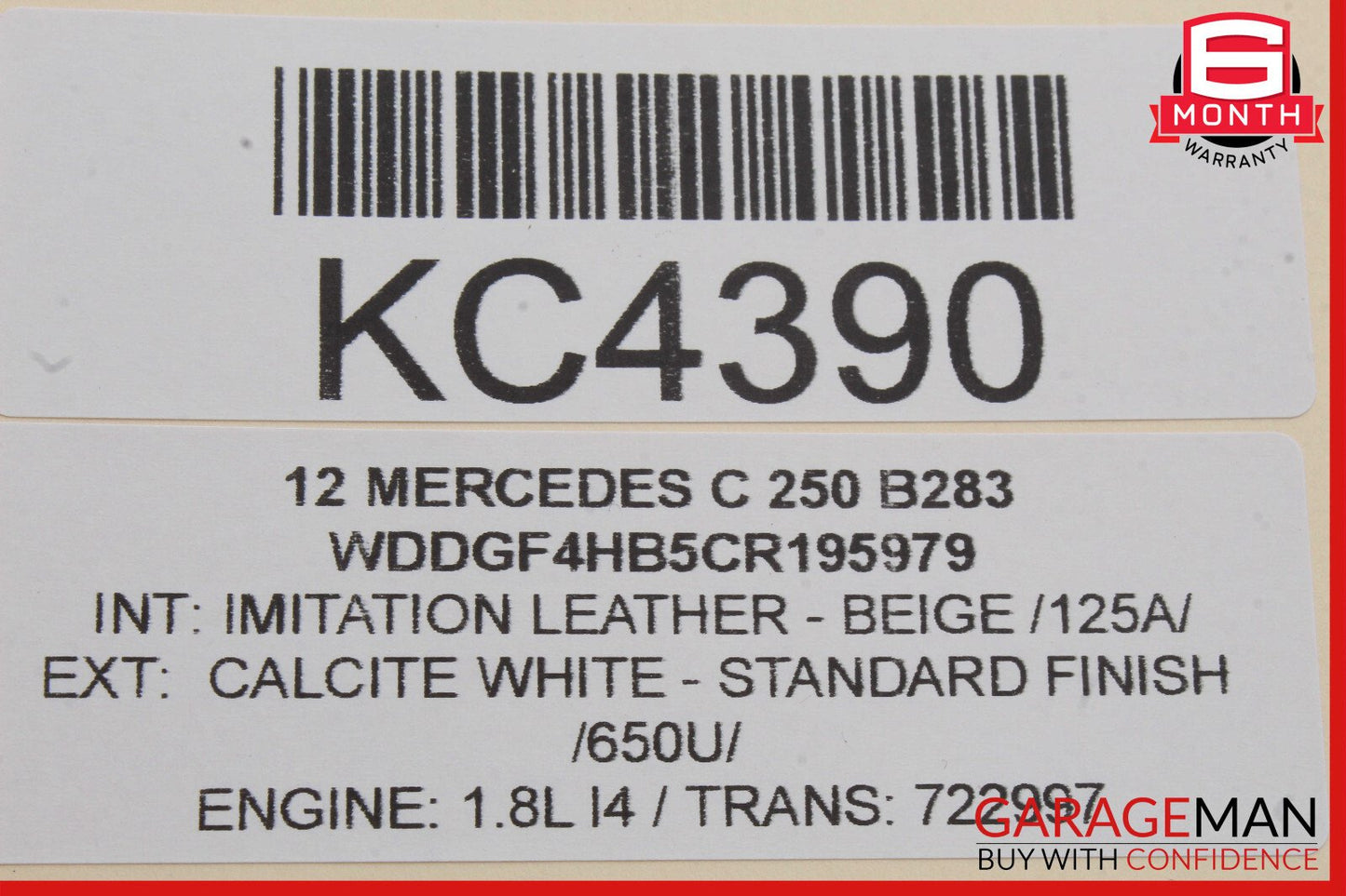 12-16 Mercedes W204 C250 C350 GPS Navigation LCD Display Screen Monitor OEM