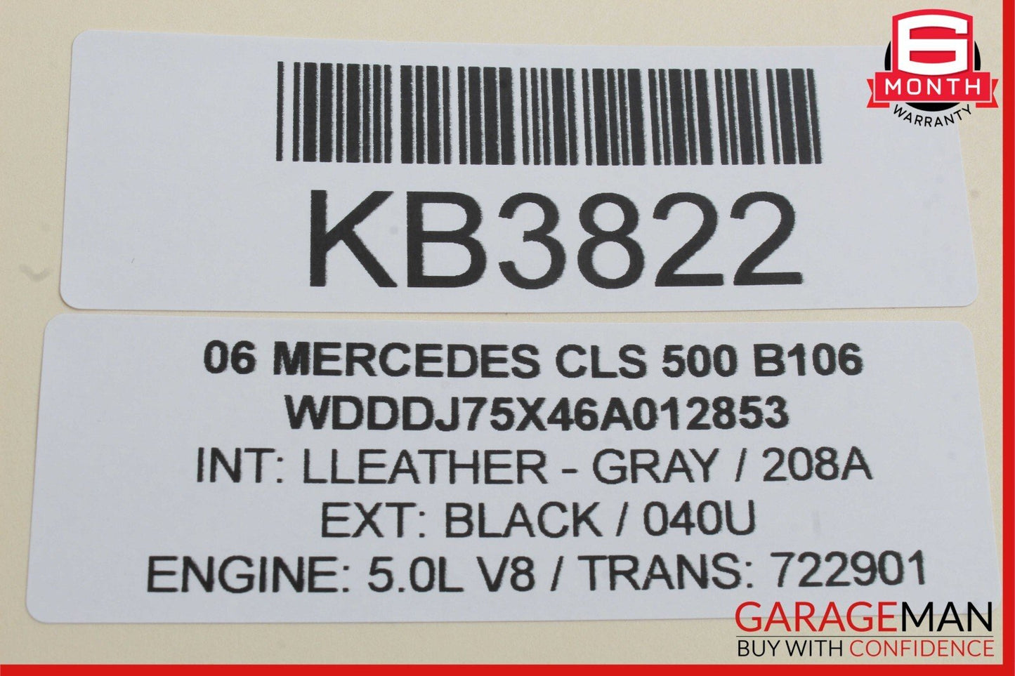 06-11 Mercedes W219 CLS500 Front Right Side Door Computer Control Module OEM