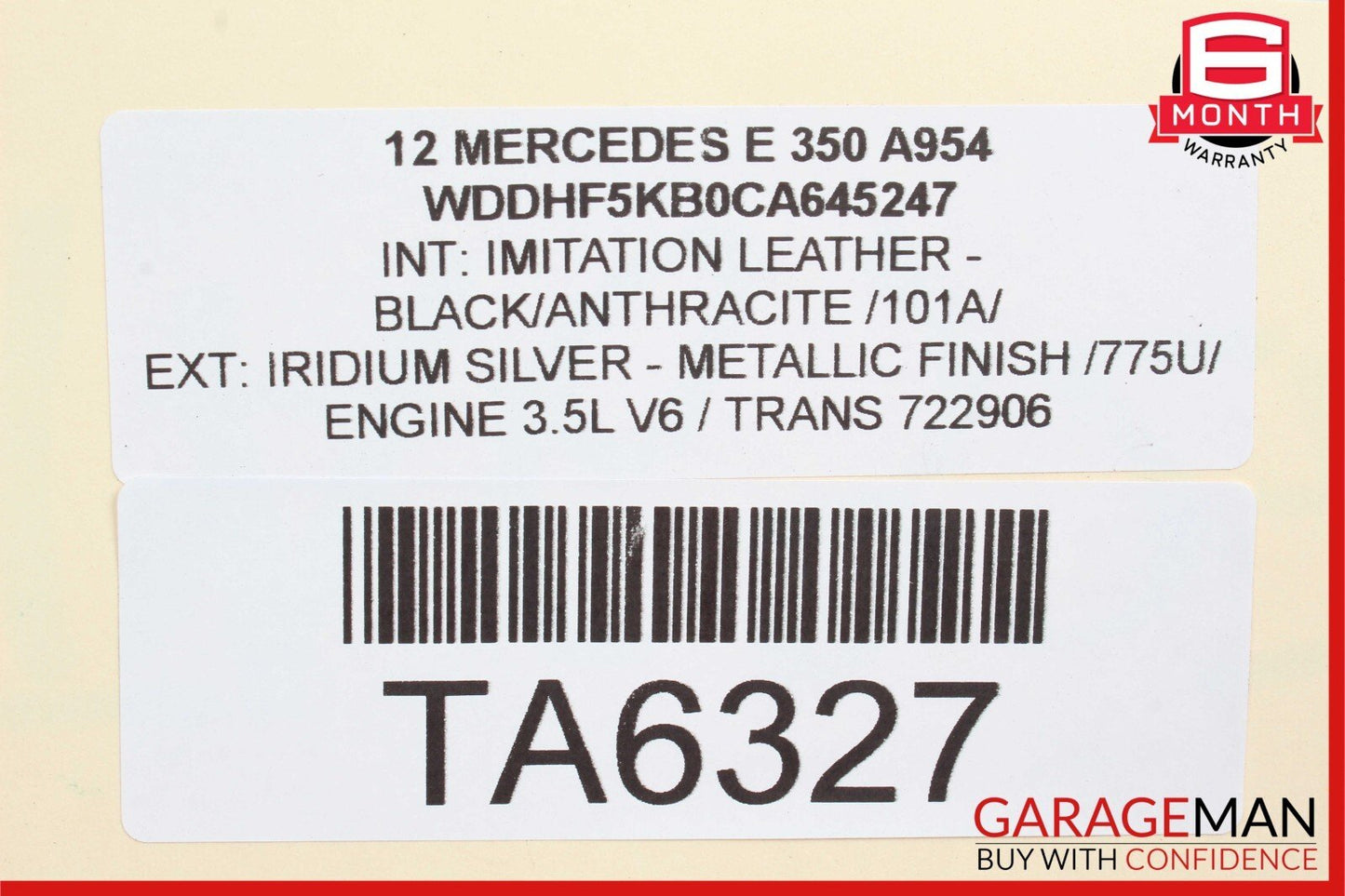 08-14 Mercedes W212 E350 C250 C300 Rear Left Side Door Lock Latch Actuator OEM