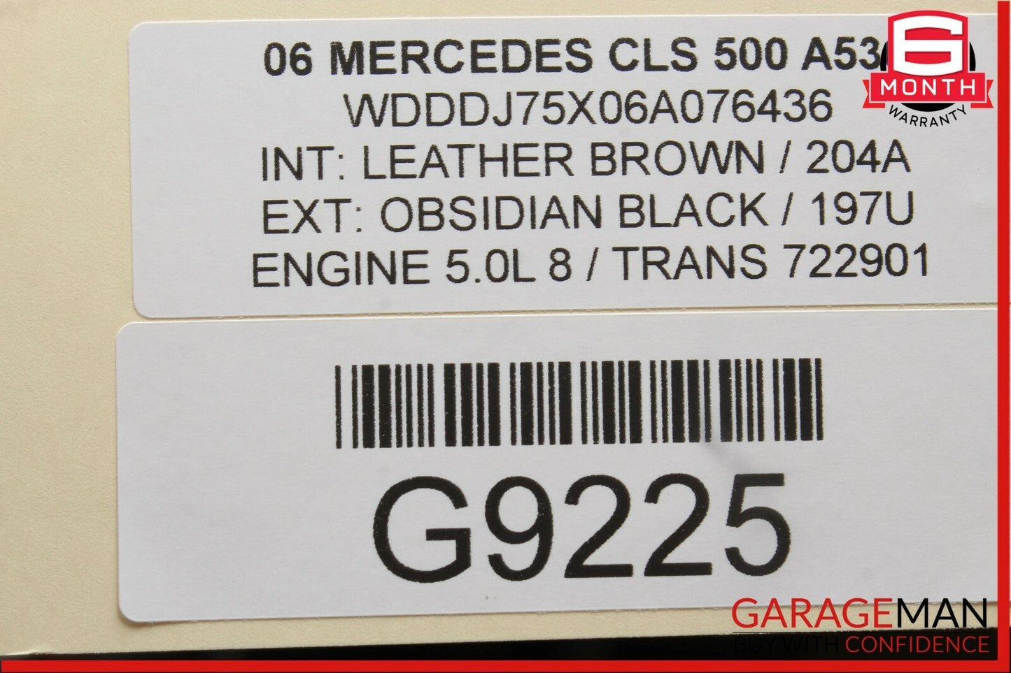 03-11 Mercedes CLS500 E320 E500 Keyless Go Entry Control Module Unit