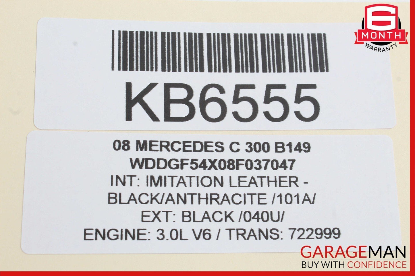 08-11 Mercedes W204 C300 C350 Rear Left Driver Side Exterior Door Handle OEM