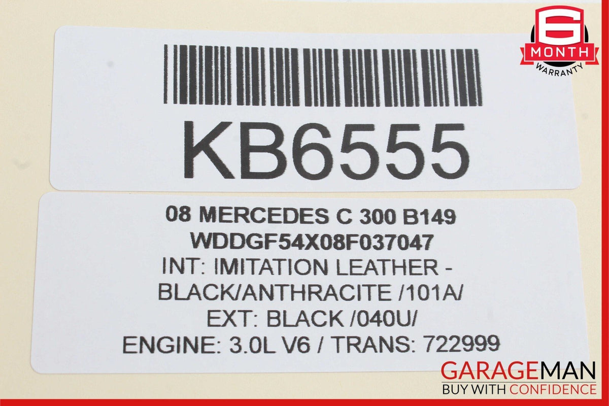 08-11 Mercedes W204 C300 C350 Rear Left Driver Side Exterior Door Handle OEM