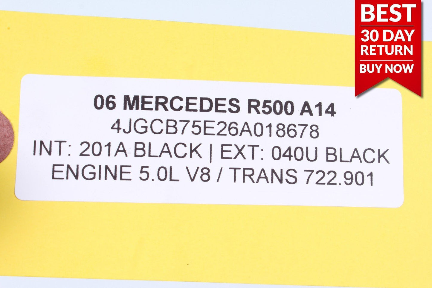 06-09 Mercedes W251 R320 R500 Rear Subframe Sub Frame Crossmember Bar A14 OEM