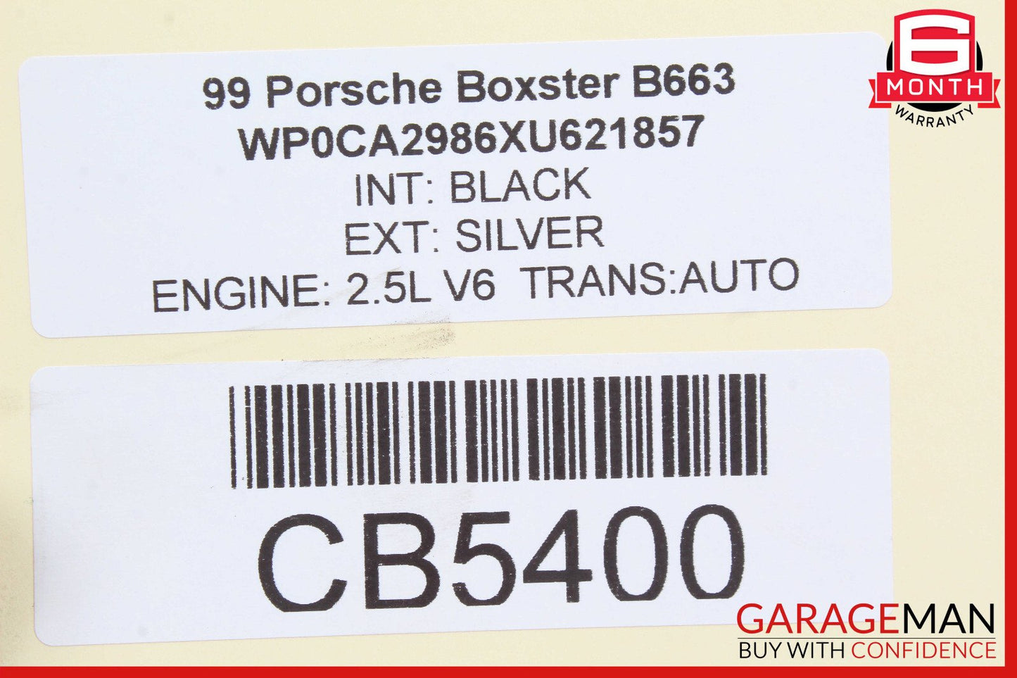 97-04 Porsche Boxster 986 Rear Right Side Suspension Lower Outer Control Arm OEM