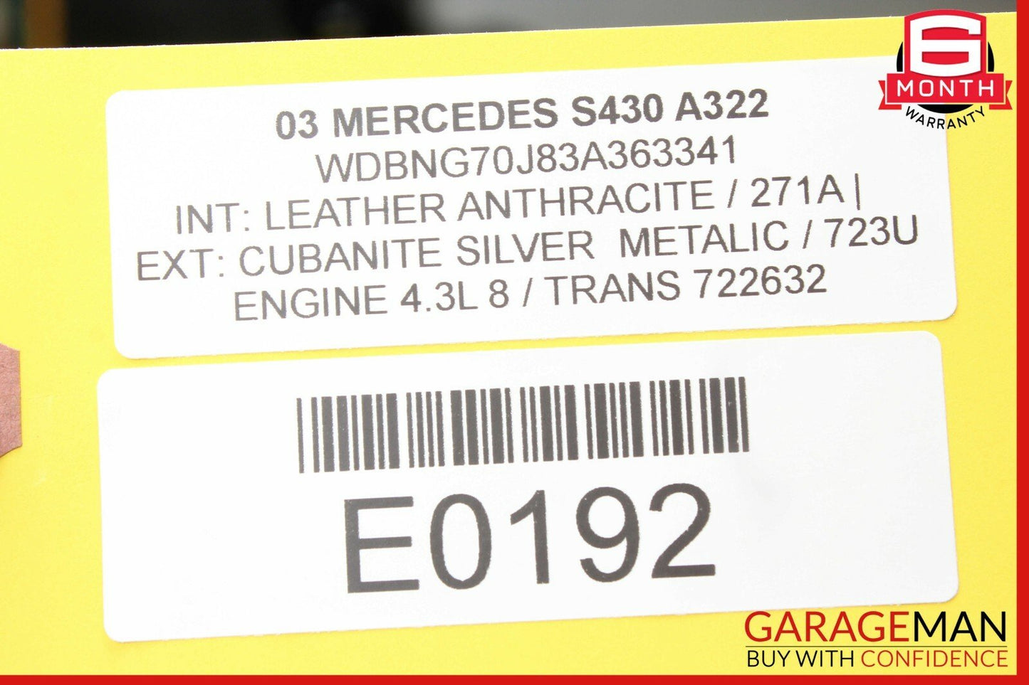 00-06 Mercedes W220 S430 SL600 CL500 Voice Phone Communication Control Module
