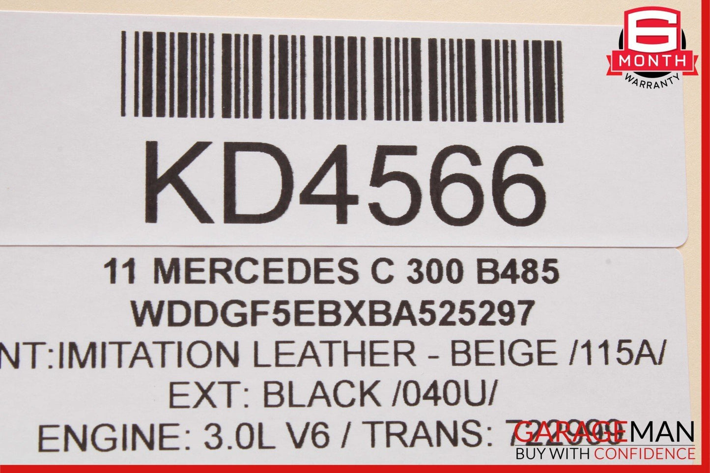 08-16 Mercedes W212 E350 GLK350 C300 Rear Right Door Window Regulator Motor