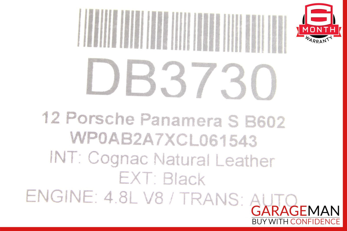 10-16 Porsche Panamera 970 Front Right Passenger Side Exterior Door Shell Frame