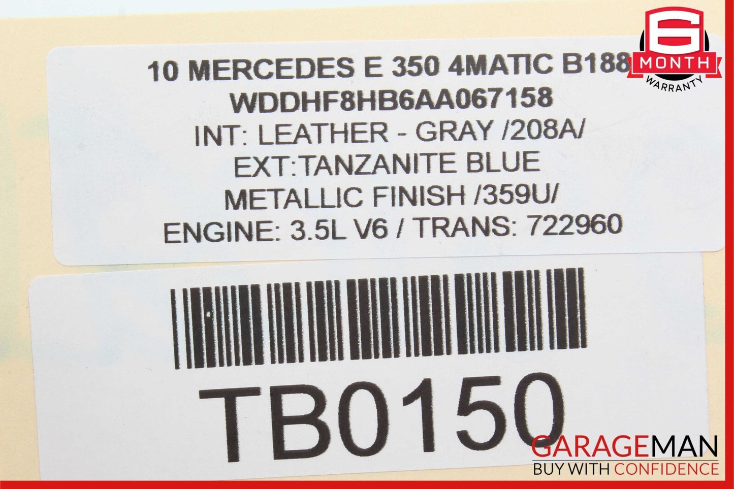 10-13 Mercedes W207 E350 E550 Rear Right & Left Shock Absorber Strut Set RWD
