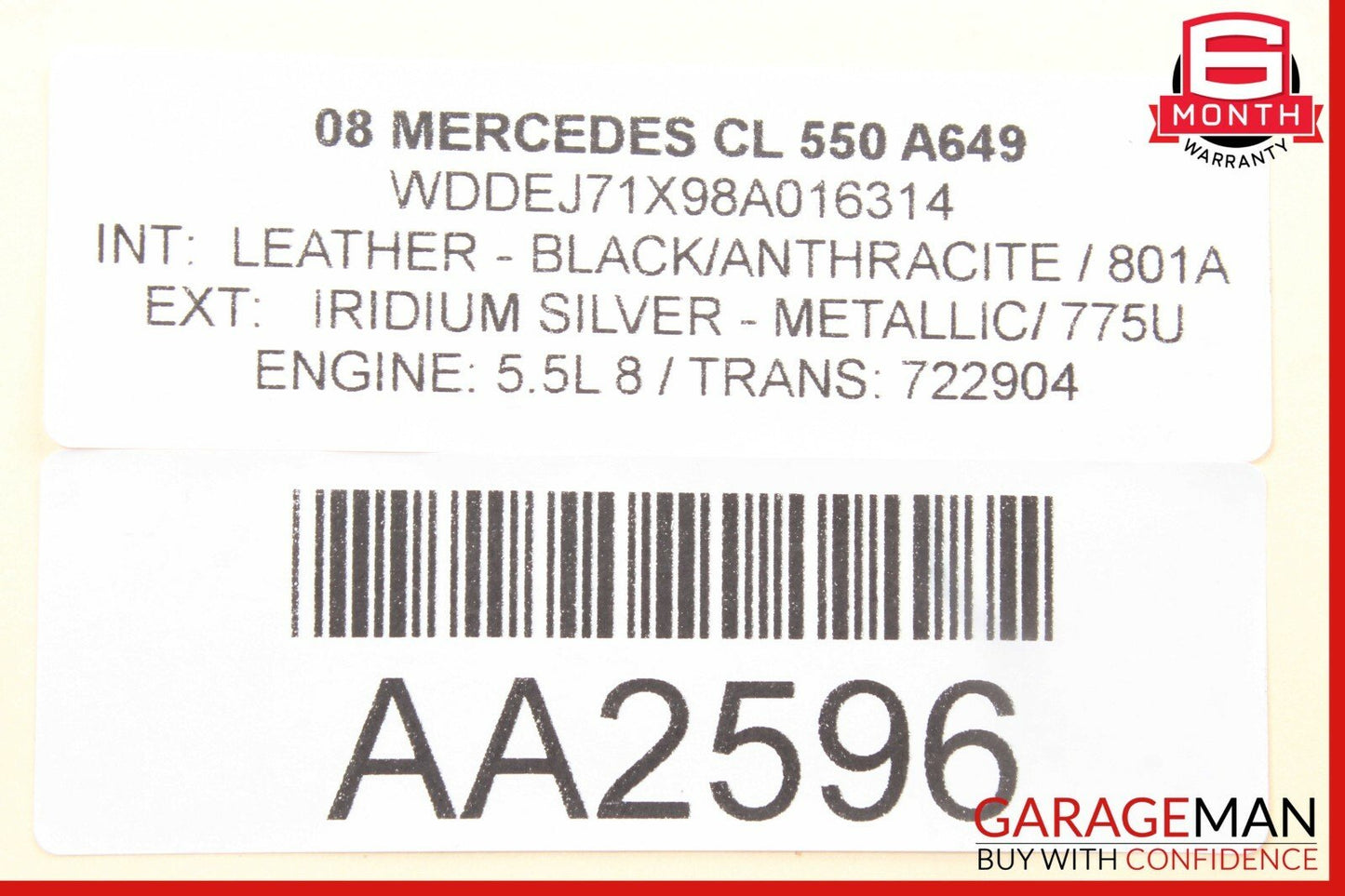 07-13 Mercedes W216 CL550 S550 Front Right Side Dash AC A/C Air Vent Trim OEM