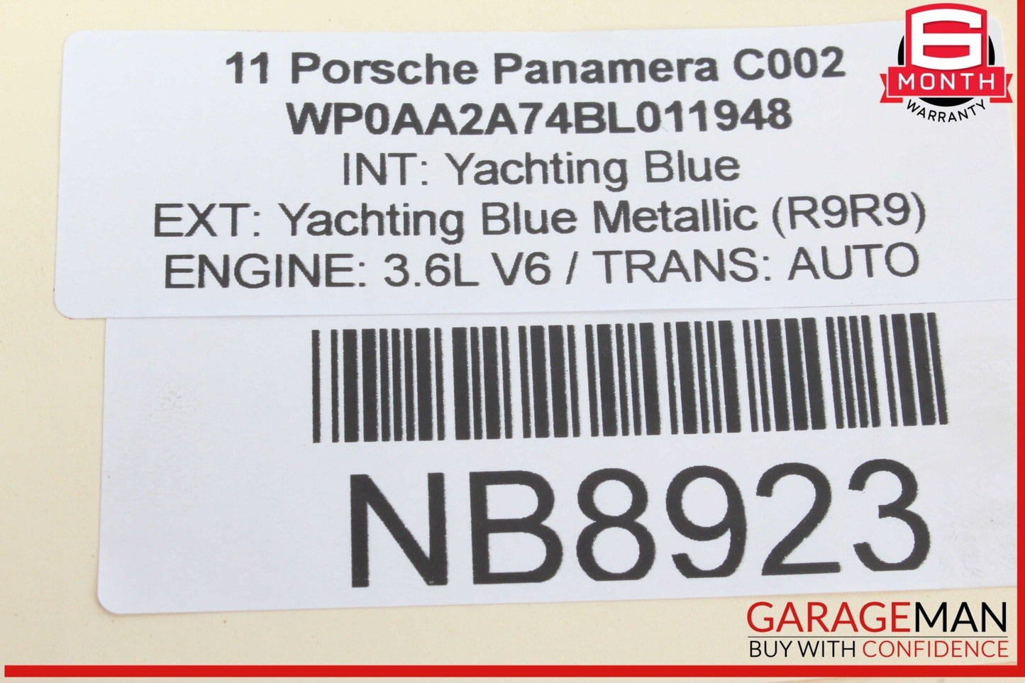 10-16 Porsche Panamera 970 AC A/C Climate Control Heater Switches 97065350102