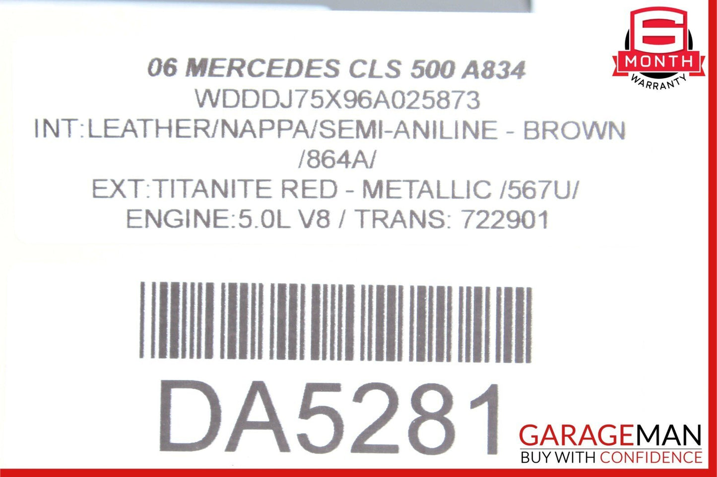03-12 Mercedes R171 SLK280 CLS500 Front Right Side Seat Control Module Unit OEM