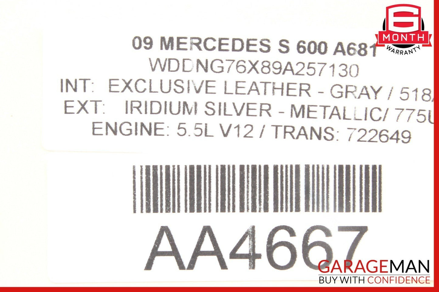 07-13 Mercedes W221 S550 S600 S63 AMG Door Keyless Go Entry Control Module Unit