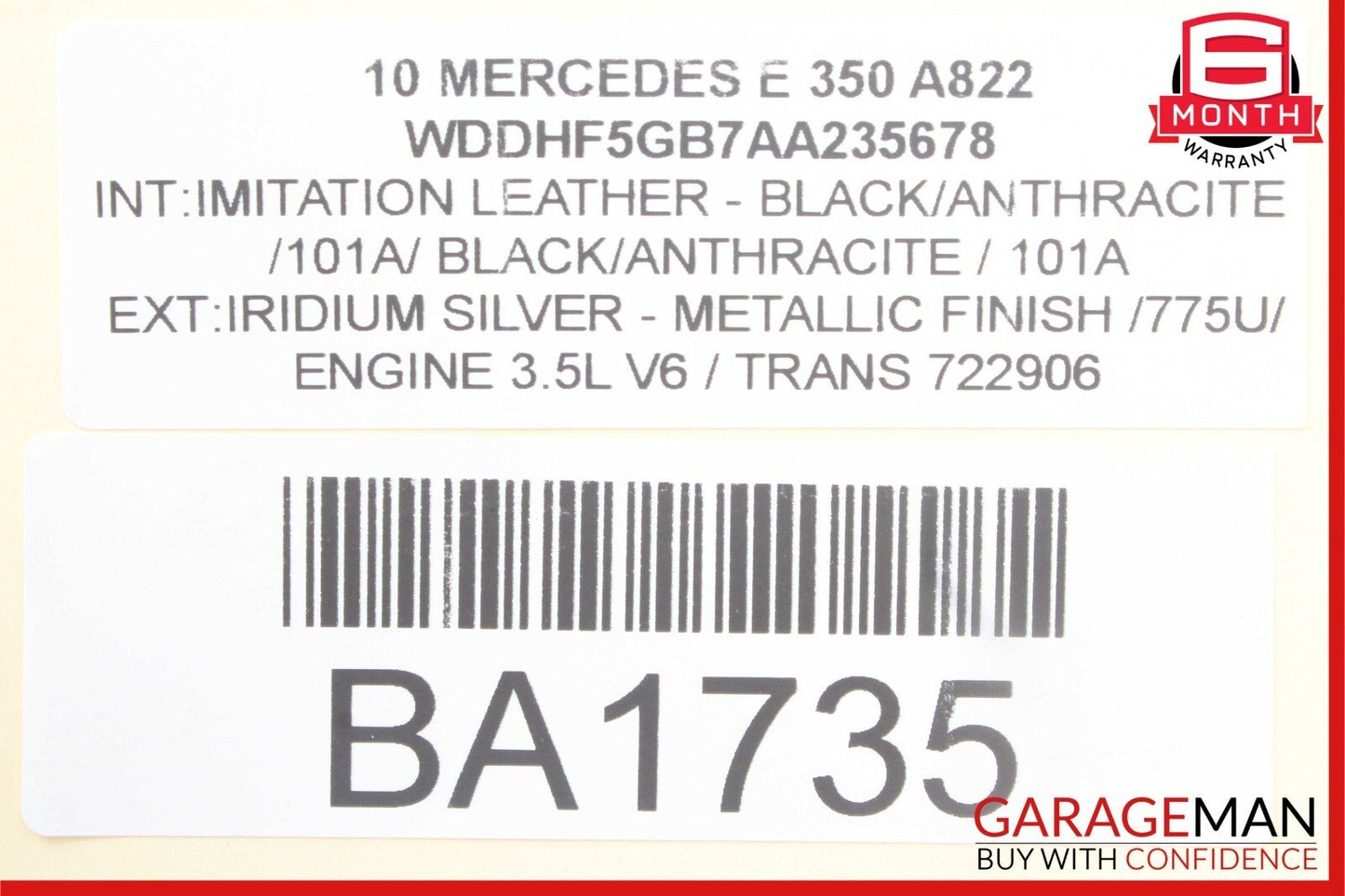 10-17 Mercedes W212 E350 E400 Rear SAM Fuse Box Module Relay Assembly OEM
