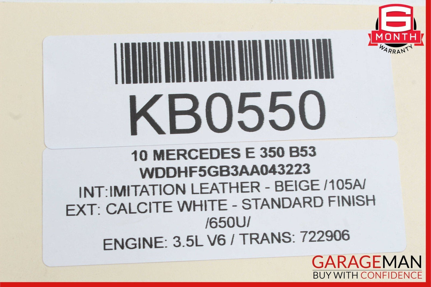 10-13 Mercedes W212 E350 Front Left Side Bumper Running Daytime Light Lamp OEM