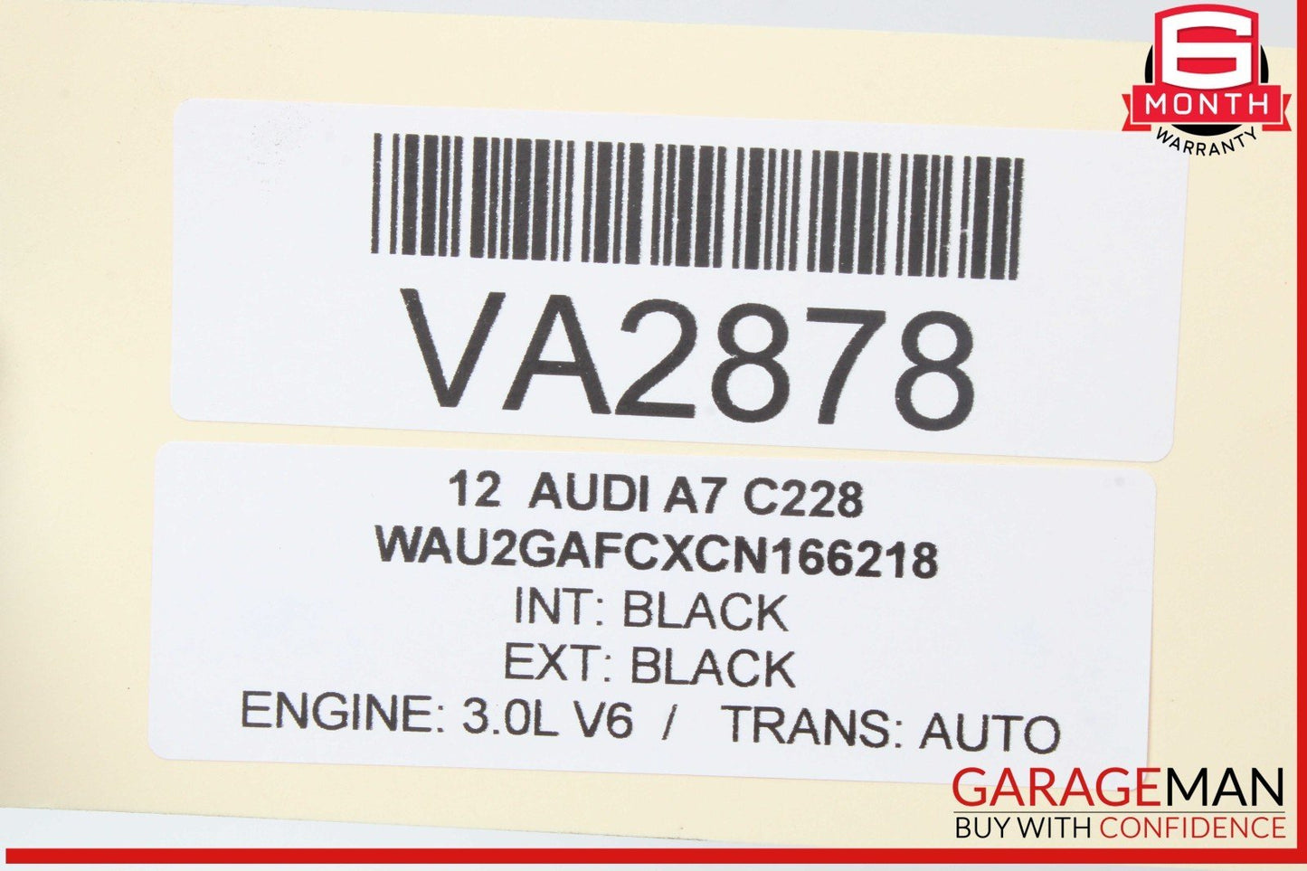 12-18 Audi A7 S7 Rear Left Side Tailgate Boot Lid Strut Hinge Motor Assembly OEM