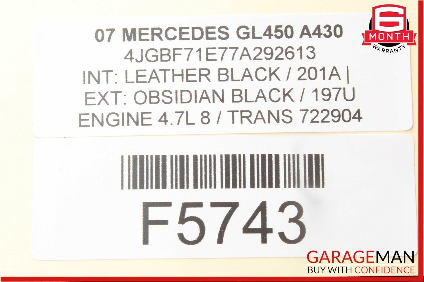 06-12 Mercedes X164 GL450 GL550 Keyless Go Key Less Go Control Module Unit OEM