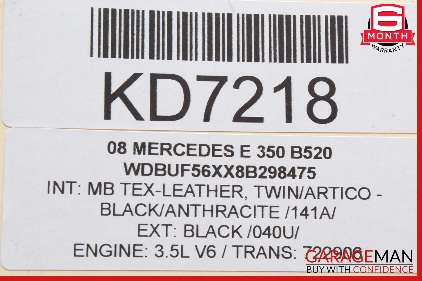 03-09 Mercedes W211 E500 E350 E320 Rear Left Side Door Controller Module Unit