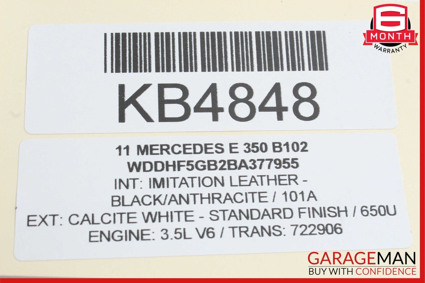 10-16 Mercedes W212 E350 CLS400 Front Left Driver Side Top Upper Control Arm OEM