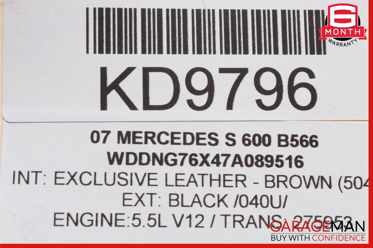 07-10 Mercedes W221 S550 S500 CL600 S63 AMG Keyless Go Control Module Unit OEM