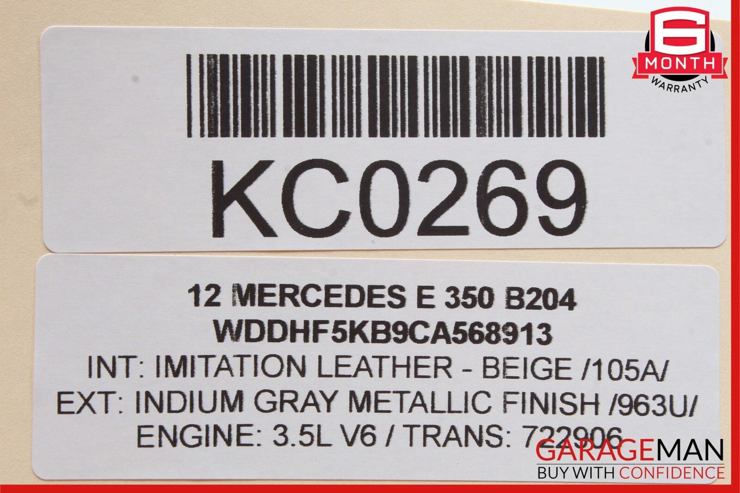 10-16 Mercedes W212 E400 E350 Front Right Door Panel Tweeter Speaker Cover Black
