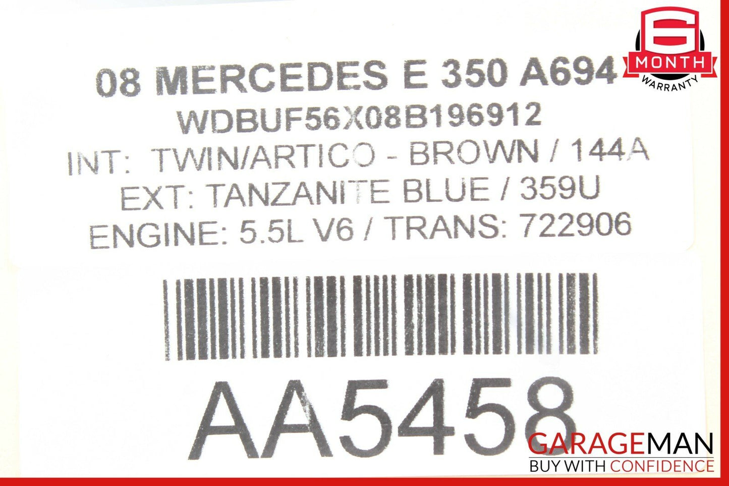 07-09 Mercedes W211 E350 CLK350 S550 Ipod Interface Controller Module Unit
