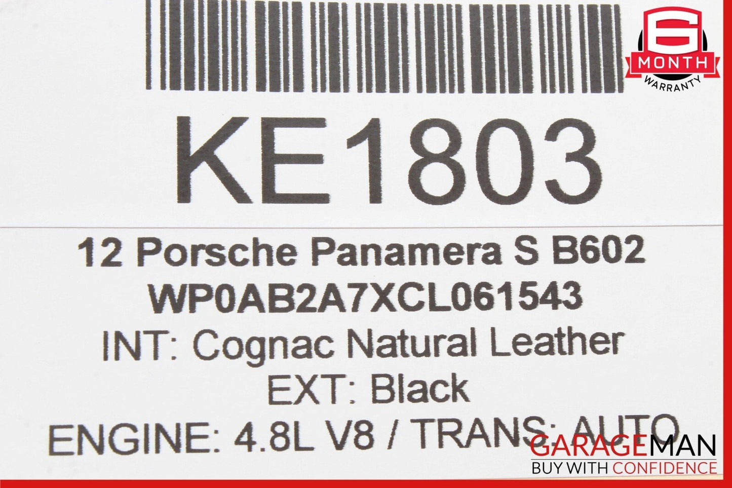 10-13 Porsche Panamera S Gateway Network Chassis Control Module 97061811515 OEM