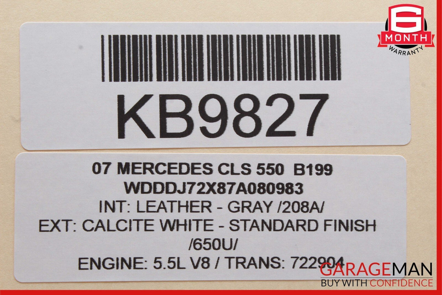 03-12 Mercedes CLS550 E350 ML550 E63 AMG Sirius Satellite Radio Receiver Module