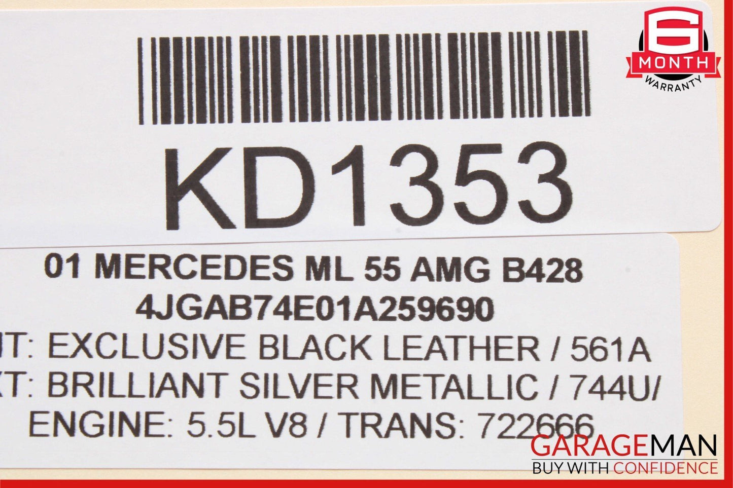 00-06 Mercedes ML55 AMG CL600 S430 Voice Phone Communication Controller Module